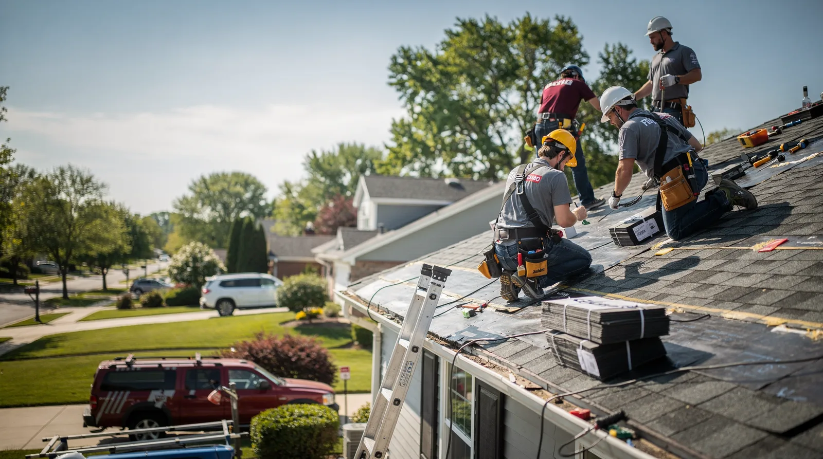 Roof Repair in Papineau, IL around you